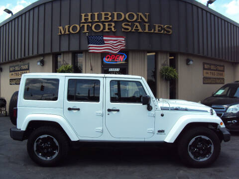 2014 Jeep Wrangler Unlimited for sale at Hibdon Motor Sales in Clinton Township MI