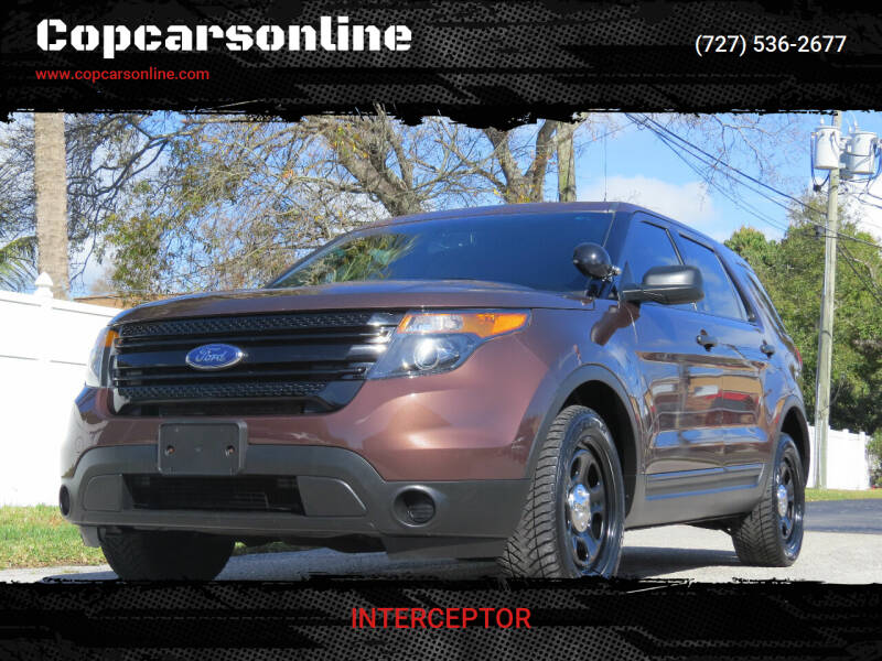 2013 Ford Explorer for sale at Copcarsonline in Thonotosassa FL