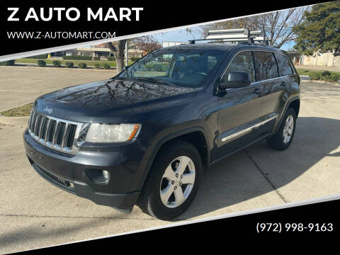 2013 Jeep Grand Cherokee for sale at Z AUTO MART in Lewisville TX