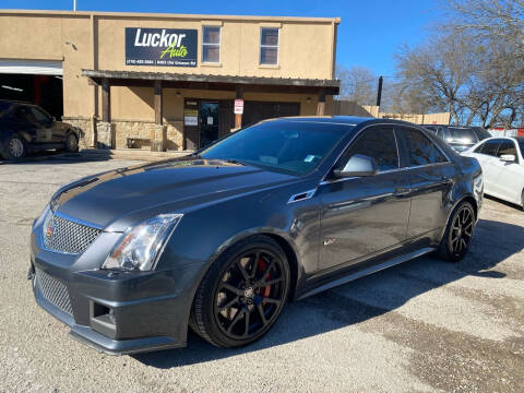 2011 Cadillac CTS-V for sale at LUCKOR AUTO in San Antonio TX