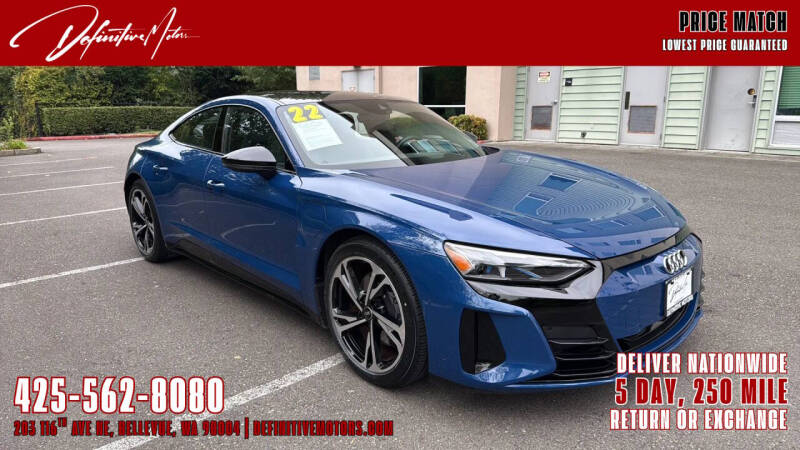 2022 Audi e-tron GT quattro Prestige