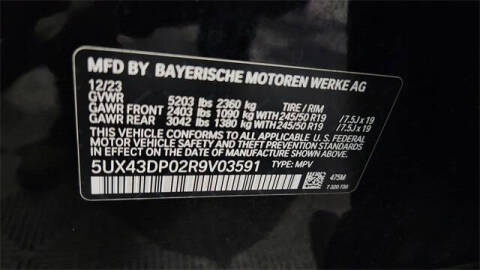 2024 BMW X3 sDrive30i