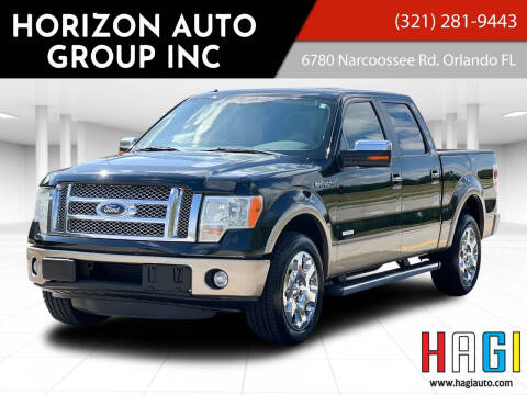 2012 Ford F-150 for sale at HORIZON AUTO GROUP INC in Orlando FL