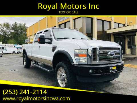 2010 Ford F-350 Super Duty for sale at Royal Motors Inc in Kent WA