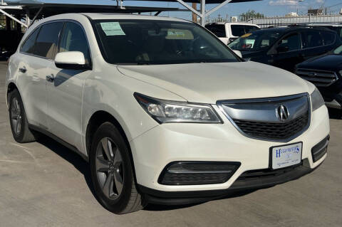 2016 Acura MDX for sale at Hugo Motors INC in El Paso TX