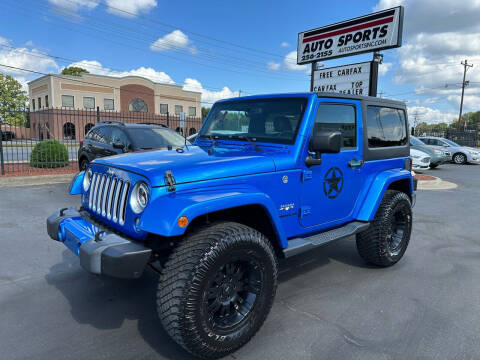 2016 Jeep Wrangler for sale at Auto Sports in Hickory NC