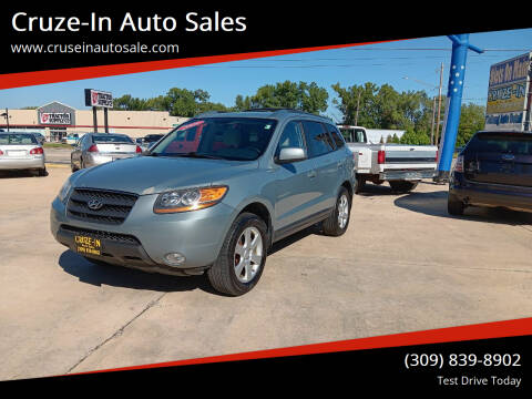 2009 Hyundai Santa Fe for sale at Cruze-In Auto Sales in East Peoria IL