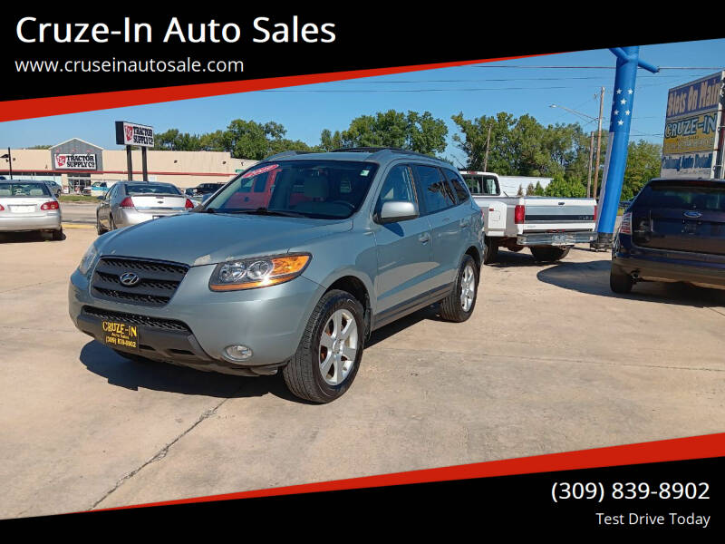 2009 Hyundai Santa Fe for sale at Cruze-In Auto Sales in East Peoria IL