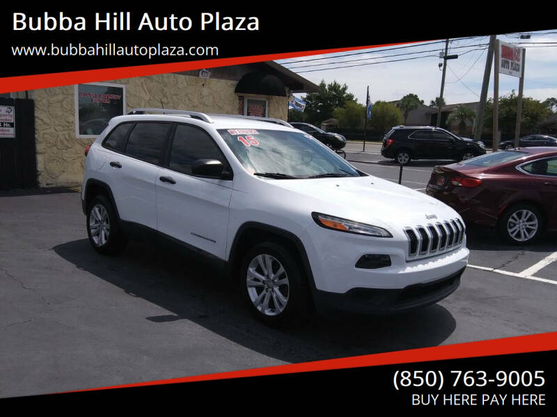 2015 Jeep Cherokee for sale at Bubba Hill Auto Plaza in Panama City FL