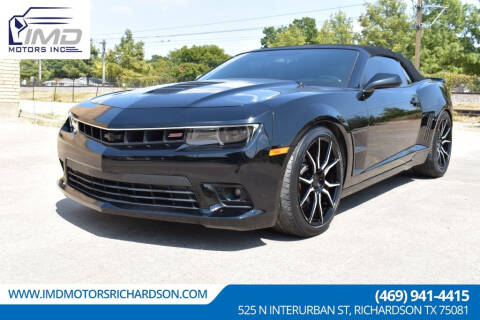 2015 Chevrolet Camaro for sale at IMD Motors in Richardson TX