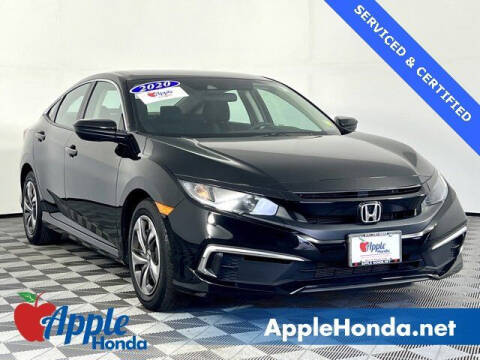 2020 Honda Civic for sale at APPLE HONDA in Riverhead NY