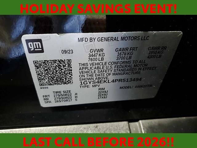 2023 Cadillac Escalade Sport