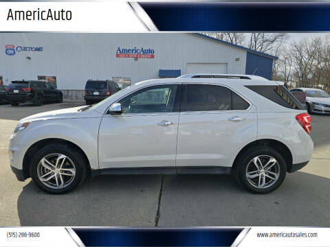 2017 Chevrolet Equinox for sale at AmericAuto in Des Moines IA