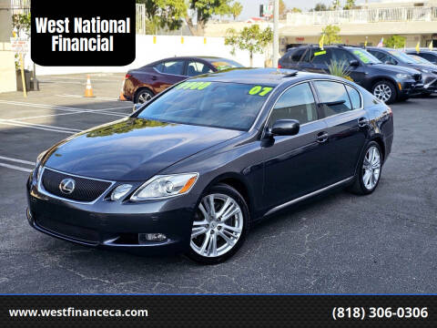 2007 Lexus GS 450h for sale at West National Financial in Van Nuys CA