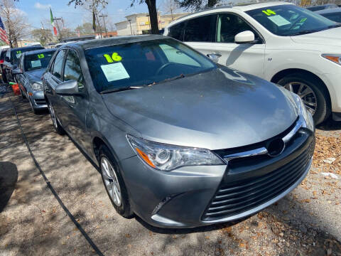 2016 Toyota Camry for sale at ATLANTIC MOTORS GP LLC in Houston TX