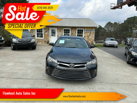 2015 Toyota Camry for sale at Flywheel Auto Sales Inc in Woodstock GA