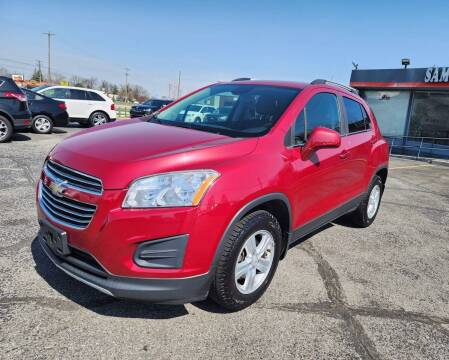 2015 Chevrolet Trax for sale at Samford Auto Sales in Riverview MI