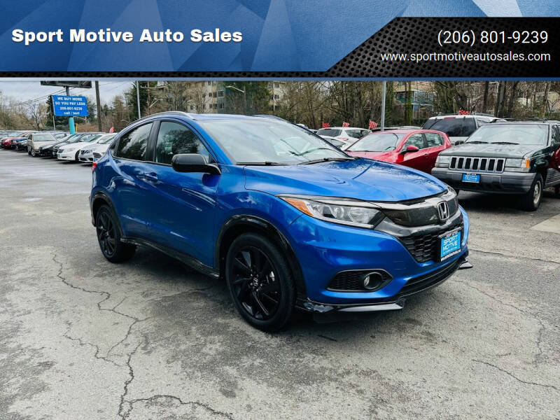 2021 Honda HR-V for sale at Sport Motive Auto Sales in Seattle WA