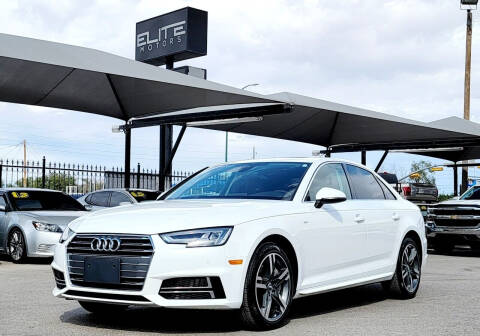 2017 Audi A4 for sale at Elite Motors in El Paso TX