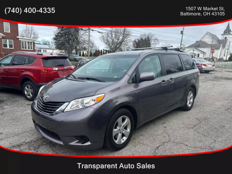 2012 Toyota Sienna for sale at Transparent Auto Sales LLC in Baltimore OH