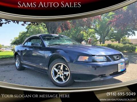 2002 Ford Mustang for sale at Sams Auto Sales in North Highlands CA