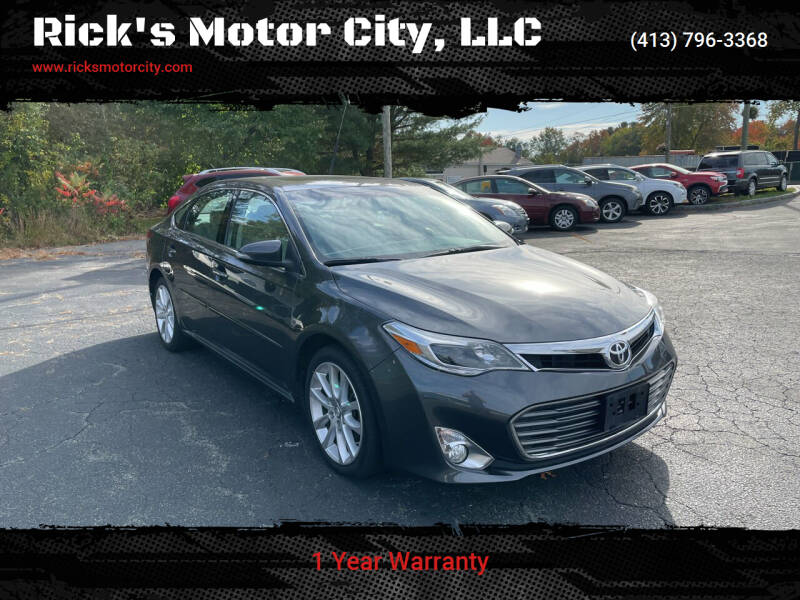 2015 Toyota Avalon for sale at Rick's Motor City, LLC in Springfield MA