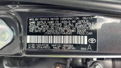 2013 Toyota Prius c Three