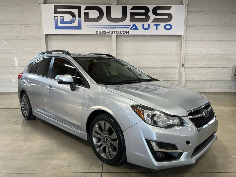 2015 Subaru Impreza for sale at DUBS AUTO LLC in Clearfield UT