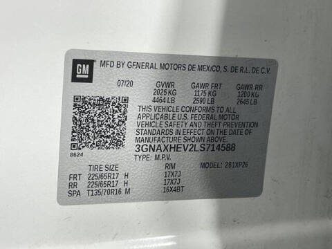 2020 Chevrolet Equinox LS