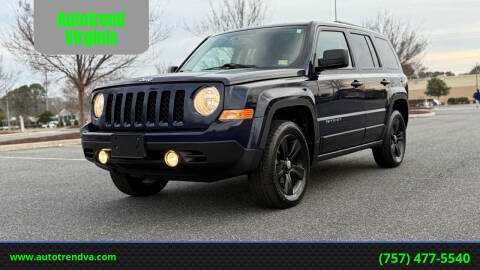 2016 Jeep Patriot for sale at Autotrend Virginia in Virginia Beach VA