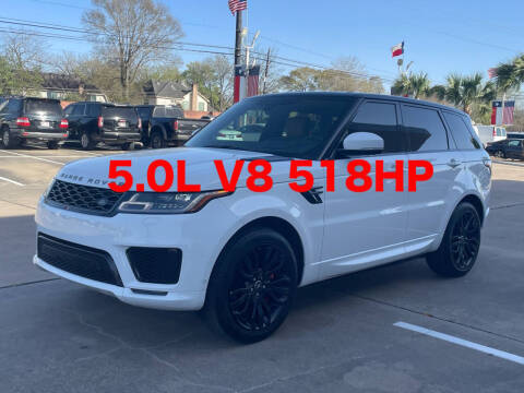 2018 Land Rover Range Rover Sport for sale at Car Ex Auto Sales in Houston TX