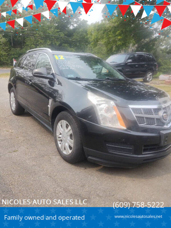 2012 Cadillac SRX for sale at NICOLES AUTO SALES LLC in Cream Ridge NJ