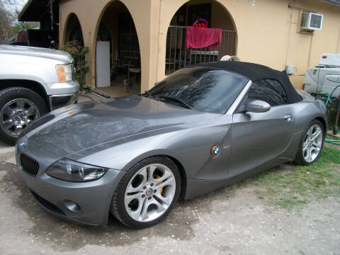 2003 BMW Z4 for sale at THOM'S MOTORS in Houston TX