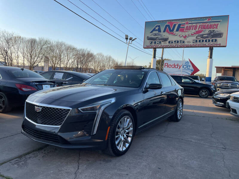 2019 Cadillac CT6 for sale at ANF AUTO FINANCE in Houston TX