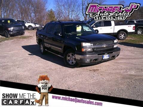 2005 Chevrolet Avalanche for sale at MICHAEL J'S AUTO SALES in Cleves OH
