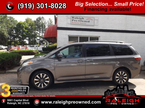 2020 Toyota Sienna for sale at Raleigh Pre-Owned in Raleigh NC