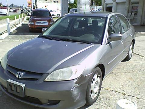 2004 Honda Civic for sale at DONNIE ROCKET USED CARS in Detroit MI