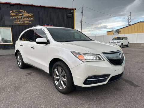 2014 Acura MDX for sale at BELOW BOOK AUTO SALES in Idaho Falls ID
