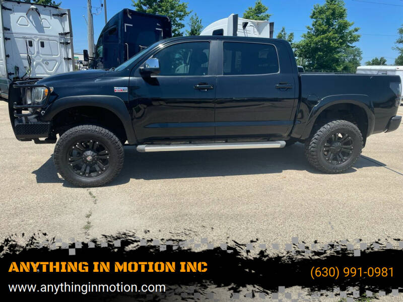 2008 Toyota Tundra for sale at ANYTHING IN MOTION INC in Bolingbrook IL