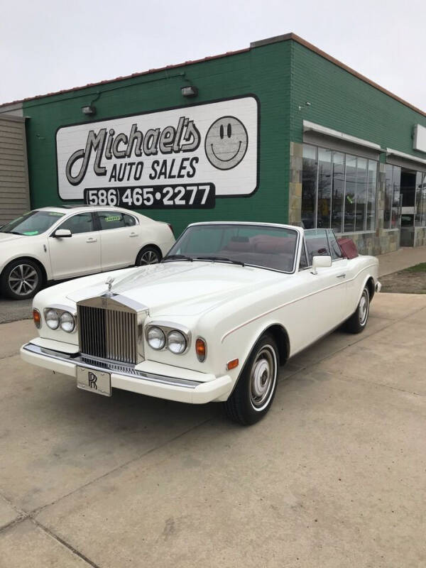 1985 Rolls-Royce Corniche for sale at MICHAEL'S AUTO SALES in Mount Clemens MI