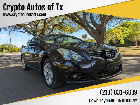 2013 Nissan Altima for sale at Crypto Autos of Tx in San Antonio TX