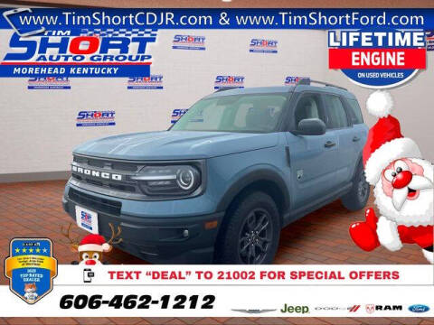 2021 Ford Bronco Sport for sale at Tim Short Chrysler Dodge Jeep RAM Ford of Morehead in Morehead KY