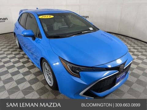 2019 Toyota Corolla Hatchback for sale at Sam Leman Mazda in Bloomington IL