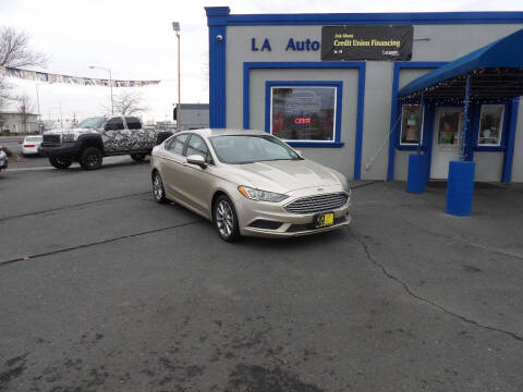 2017 Ford Fusion for sale at LA AUTO RACK in Moses Lake WA