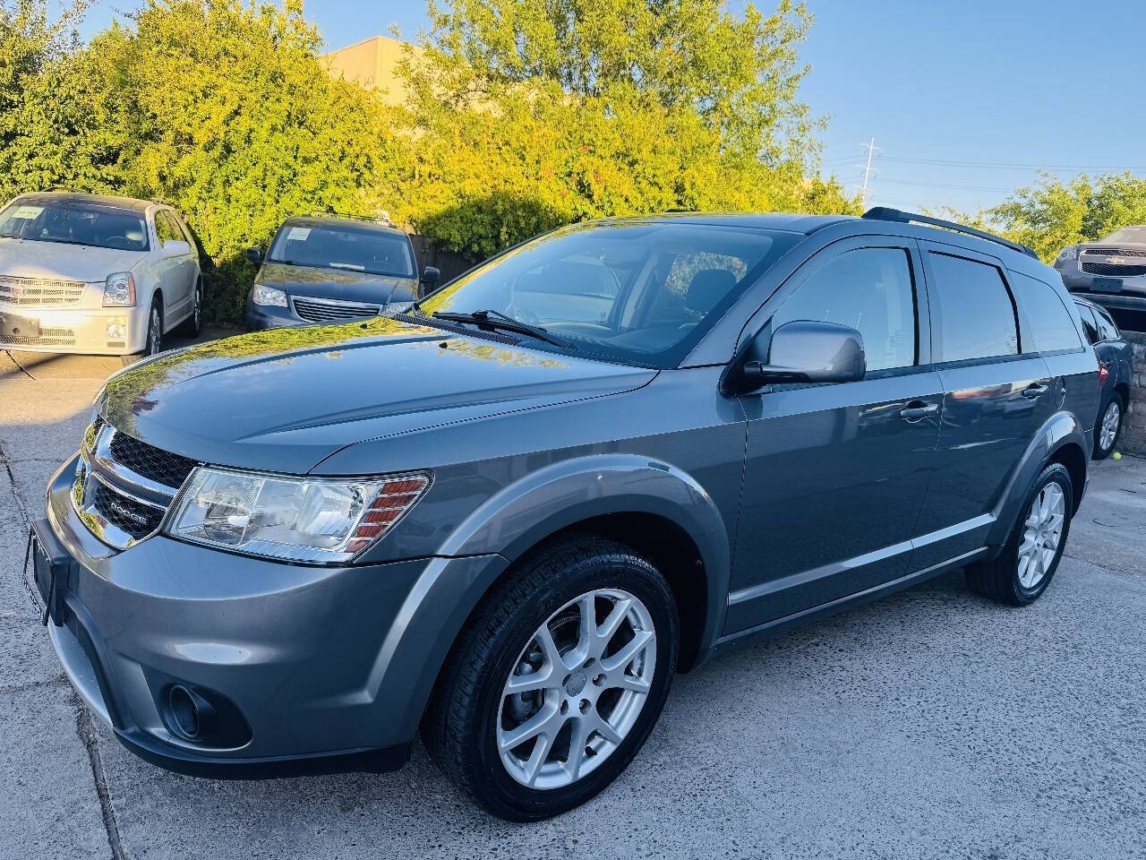 Gray 2012 Dodge Journey SUV / Crossover All-Wheel Drive 6-Speed Automatic
