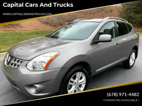 2013 Nissan Rogue for sale at Capital Cars and Trucks in Gainesville GA