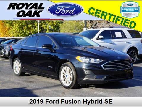 2019 Ford Fusion Hybrid for sale at Bankruptcy Auto Loans Now in Royal Oak MI