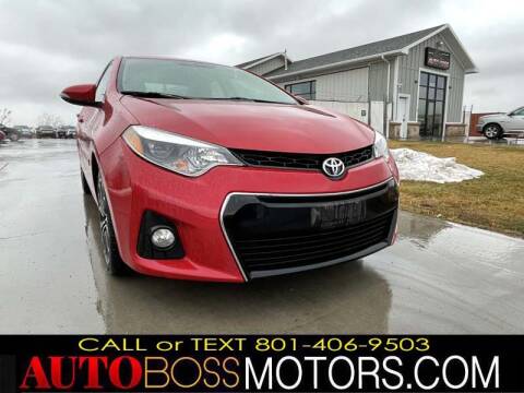 2015 Toyota Corolla for sale at Auto Boss in Woods Cross UT