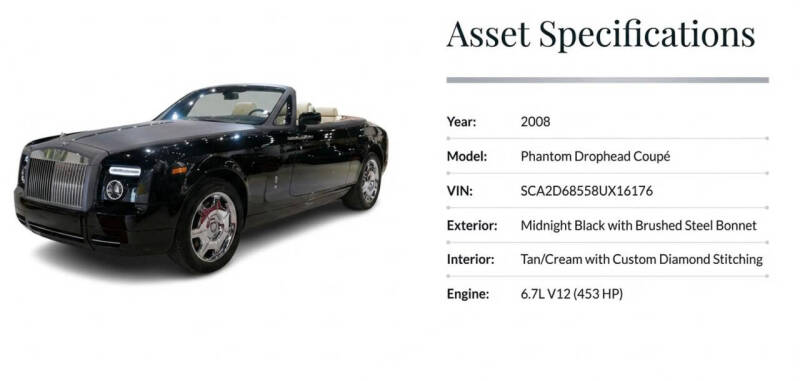 2008 Rolls-Royce Phantom Drophead Coupe
