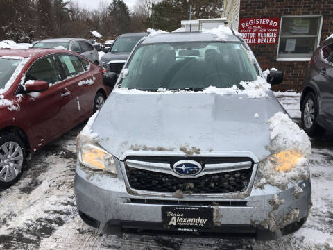 2015 Subaru Forester for sale at Karlins Auto Sales LLC in Saratoga Springs NY